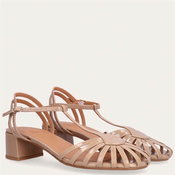 Billi Bi A9500 Sandaler, Beige Naplack